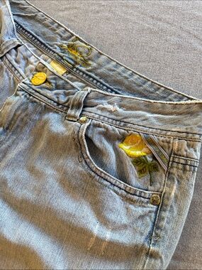 Jessica Simpson distressed jeans